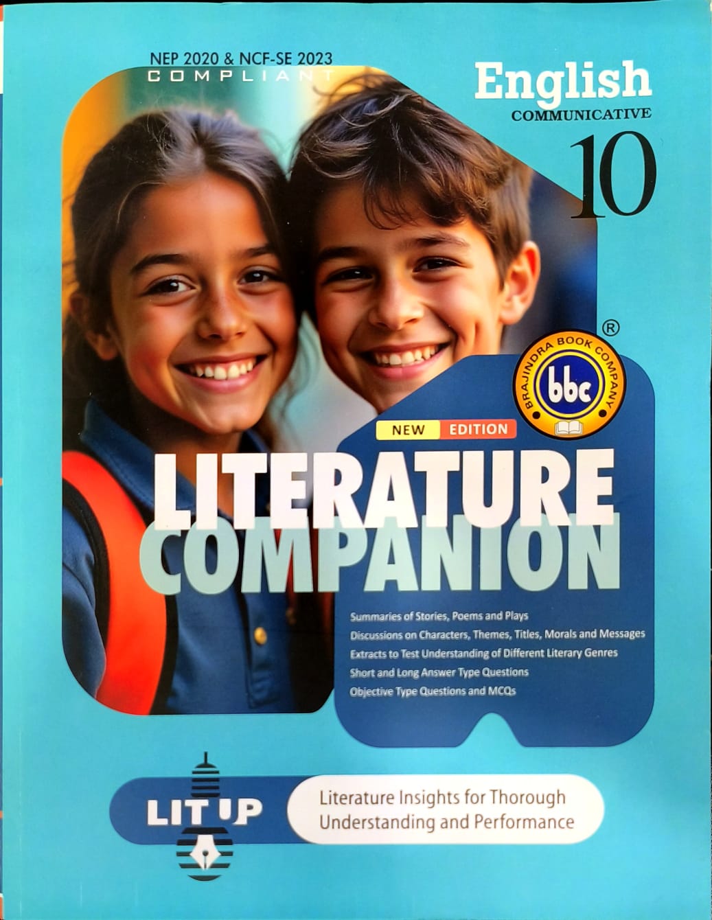 BBC English Communicative & Literature Companion for Class 10 - Latest for 2026 Session - Paperback