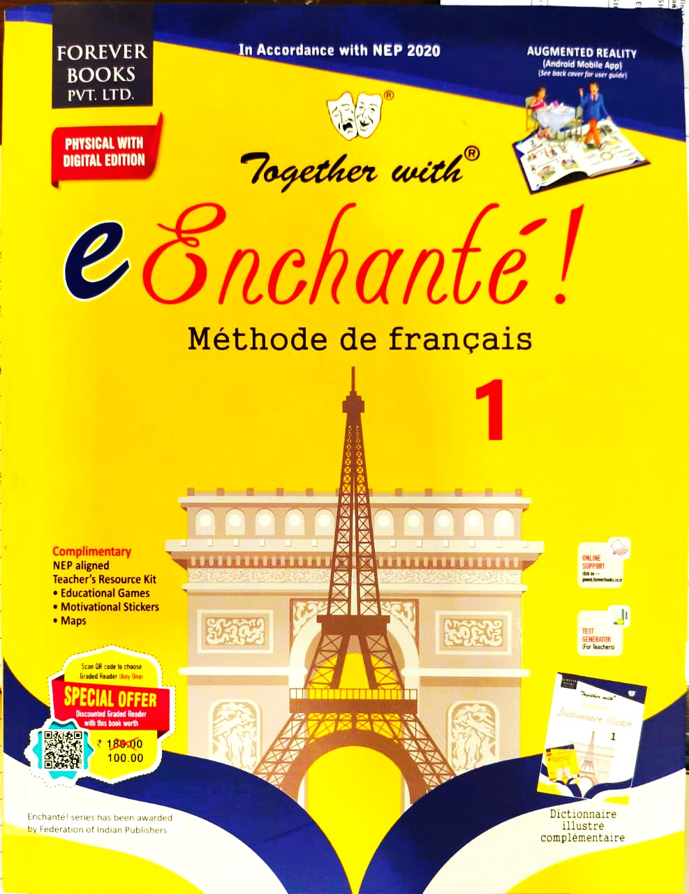 Together With e Enchante !  Methode de francais Textbook - 1