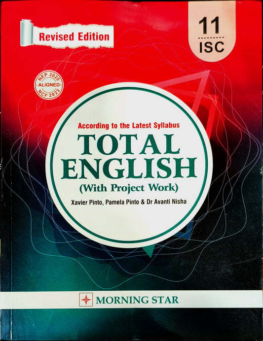 Morning ISC Total English (With Project Work) for Class 11 - Latest for 2027 Session (According to the latest syllabus)