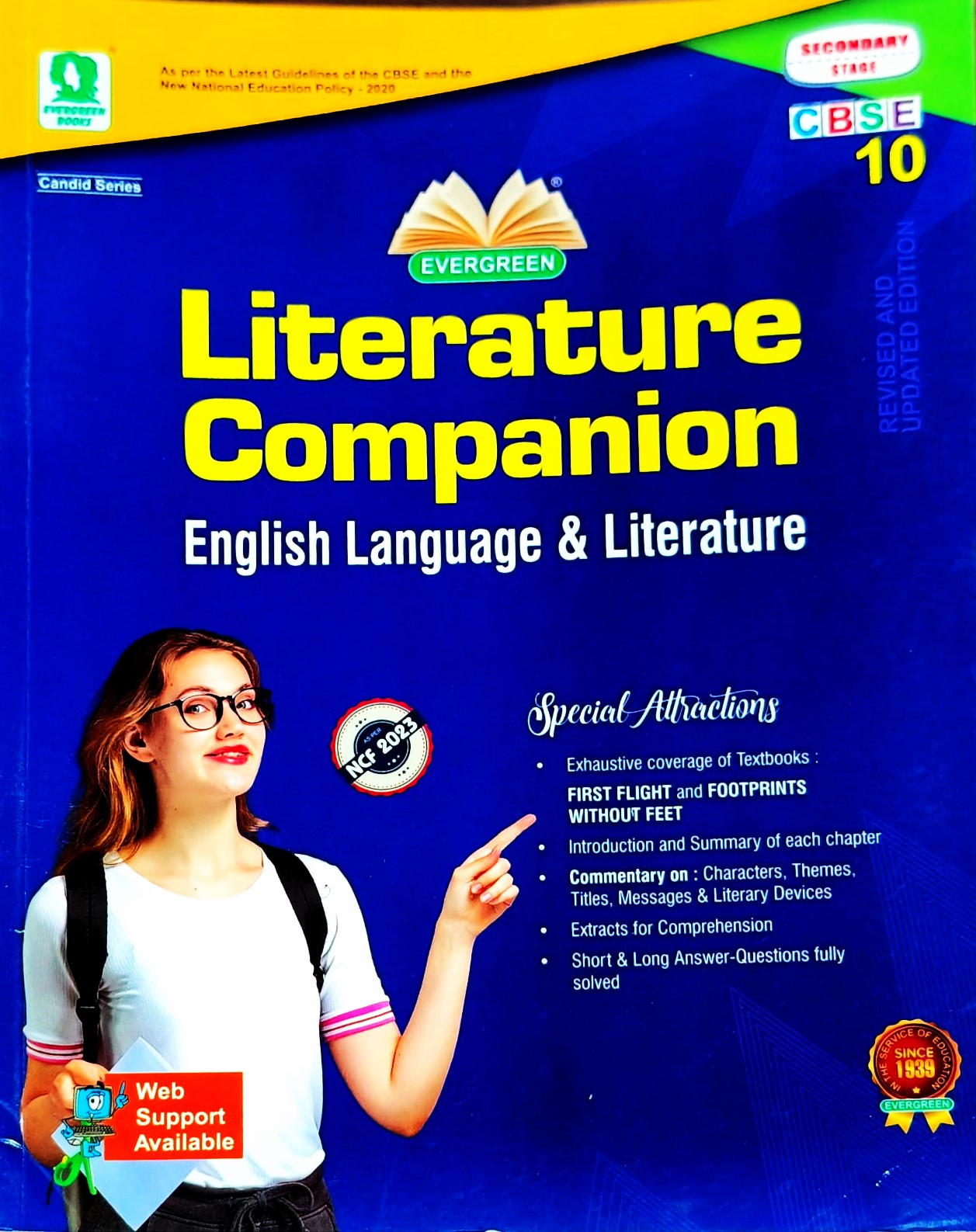 Evergreen CBSE Practice Paper in English Language and Literature with Text Assignments  for Class 10 - Revised and Updated Edition
