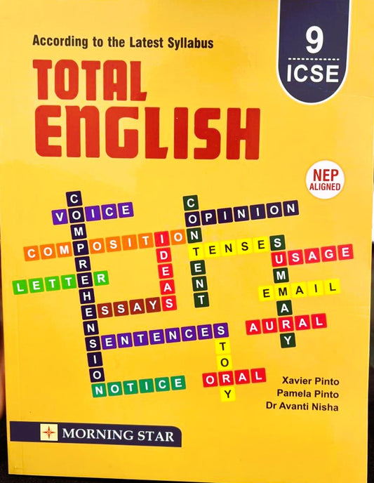 Morning ICSE Total English for Class 9 - Latest for 2025-26 Session