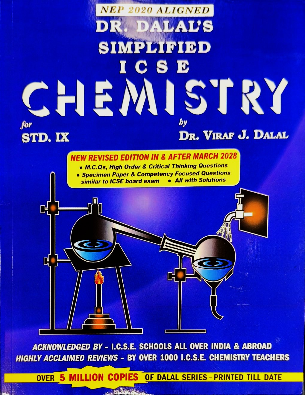 Dr. Dalal's Simplified ICSE Chemistry for Class 9 By Dr. Viraf J. Dalal - Latest for 2026 Examination. Paperback