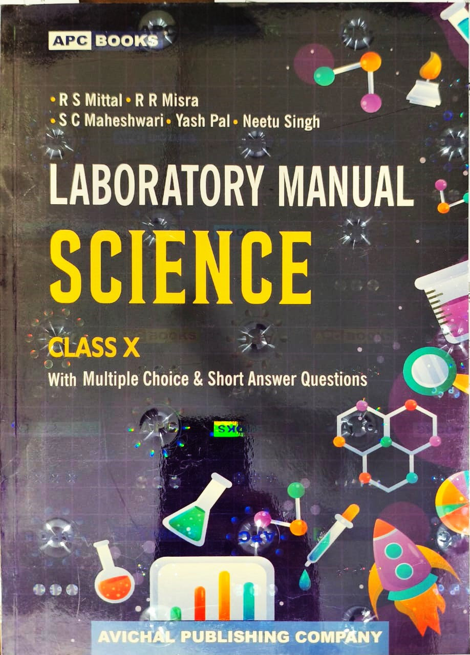 APC CBSE Science Laboratory Manual Science For Class 10 (With Multiple ...