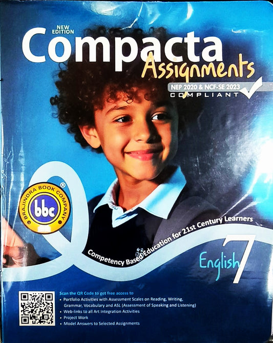 BBC Compacta English Assignments for Class 7 - Latest for 2026 Session - New Revised Edition