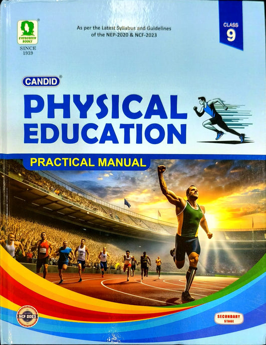 Evergreen CBSE Candid Physical Education Practical Manual for Class 9