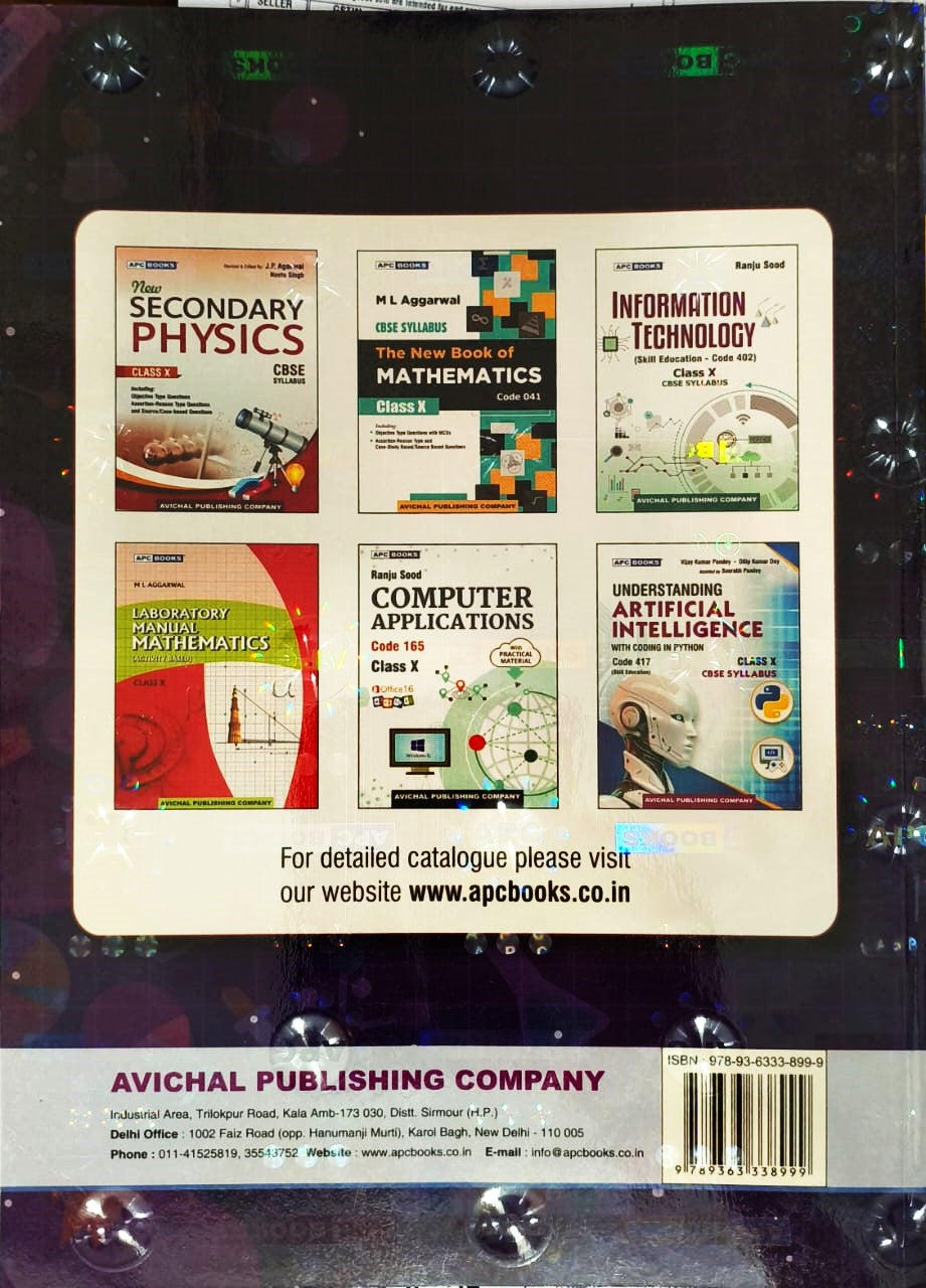 APC CBSE Science Laboratory Manual Science For Class 10 (With Multiple Choice & Short Answer Questions) - Latest for 2025-26 Session