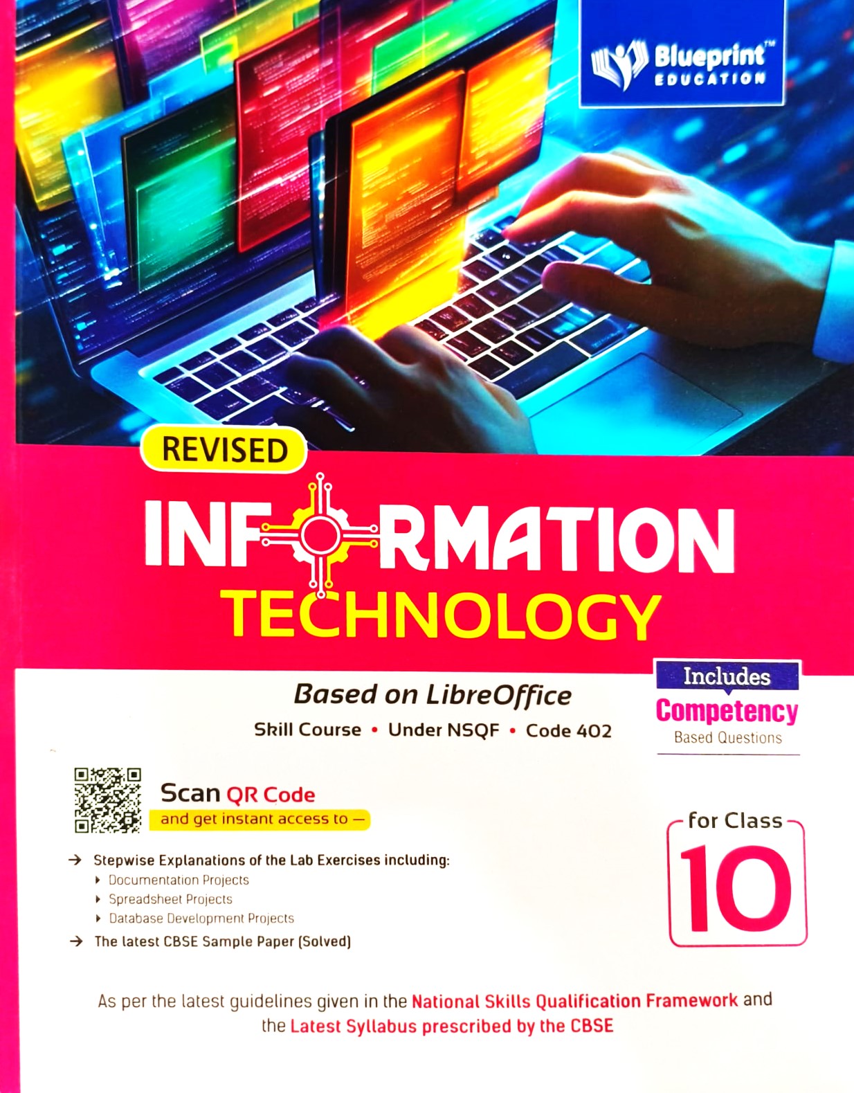 Blueprint Information Technology for Class 10 - Based on LibreOffice I Skill Course I Under NSQF I Code 402 (Revised Edition)