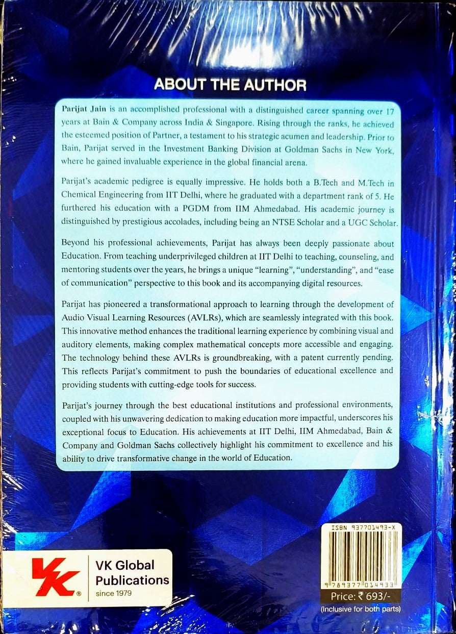 VK_ S.M.A.R.T. Minds Mathematics for Class 9 (Part 1) By Parijat Jain - Based on latest NCERT Textbook "Ganita Manjari" (Part I) - Comprehensively updated as per the latest syllabus released by CBSE on 02 April 2026