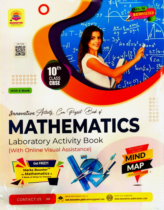 Innovative - Mathematics Laboratory Activity Book for Class 10 (with online visual assistance) - Latest Edition (Hardbound)