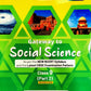 Goyal Gateway to Science (Chemistry, Physics and Biology), Gateway to Social Science (Part 1 & 2), A Complete Course In Math's (Part 1 & 2) for Class 9 - Set of 7 Books - Effective from Academic year 2026-27