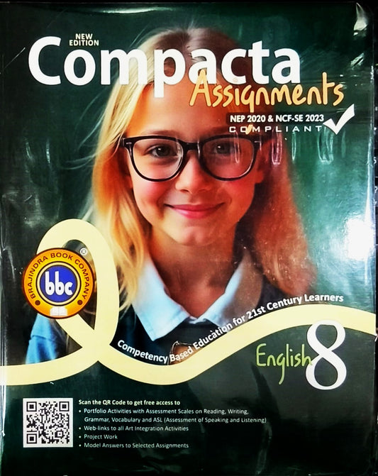 BBC Compacta English Assignments for Class 8 - Latest for 2026 Examination - New Revised Edition