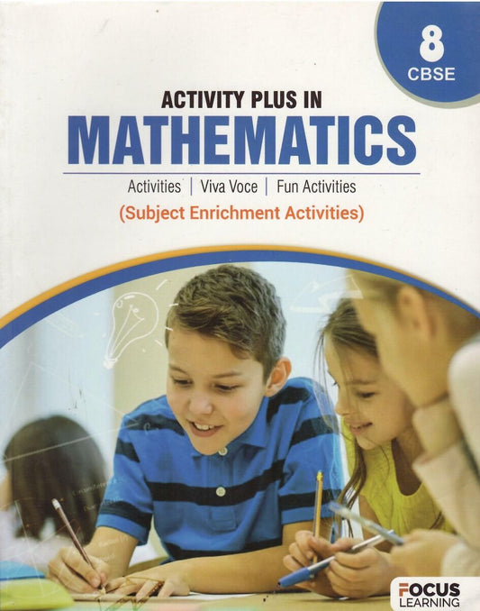 Focus Learning (FM) CBSE Activity Plus in Mathematics For Class 8- Latest For 2026 Session. Paperback