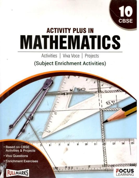 Focus Learning (FM) CBSE Activity Plus in Mathematics For Class 10 - Latest For 2026 Session. Paperback
