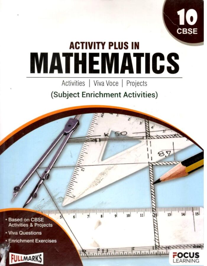 Focus Learning (FM) CBSE Activity Plus in Mathematics For Class 10 - Latest For 2026 Session. Paperback