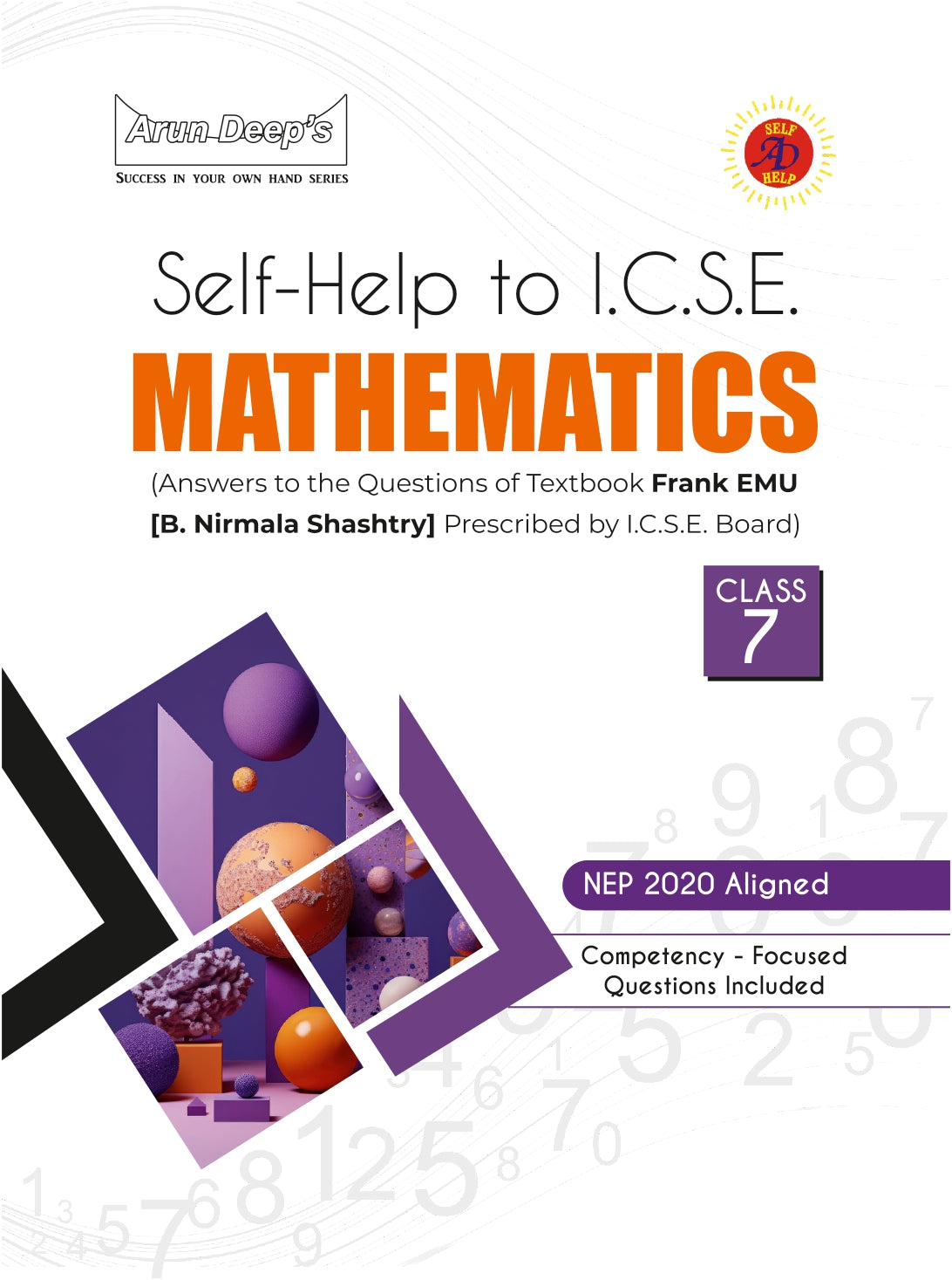 Arundeep's Self Help to ICSE Frank EMU Mathematics For Class 7 (Based on Latest ICSE Syllabus) - Latest for 2026 Session