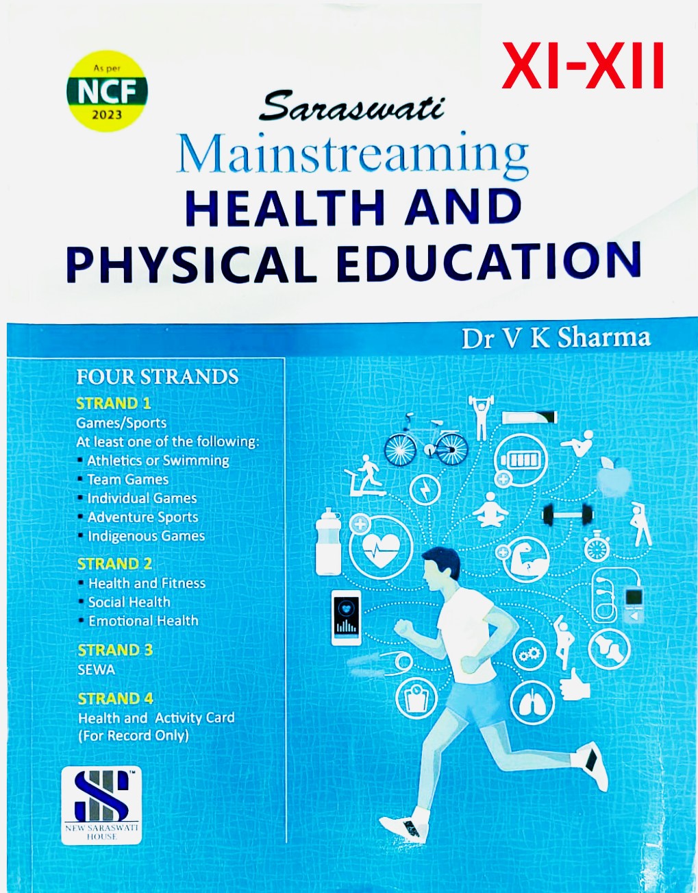 New Saraswati CBSE Health & Physical Education Practical Record for Class 11 & 12 - Latest for 2026 Examination - Paperback