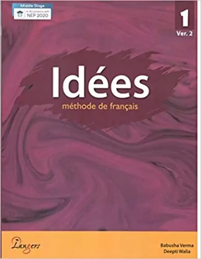 Langers Idees Methode de Francais Textbook+Workbook for Level 1 Paperback