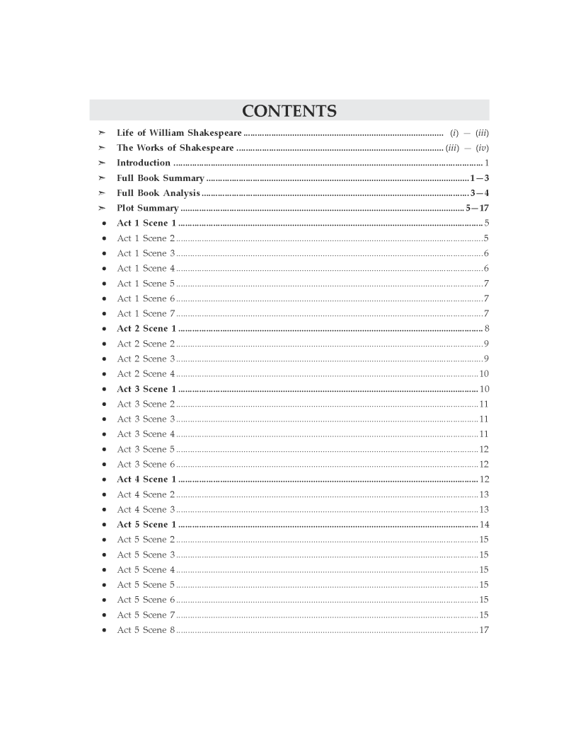 Arundeep's Self Help to ISC Macbeth Class 11&12 - Latest for 2024-25 Session