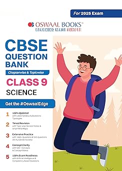 Oswaal CBSE Question Bank Science For Class 9 - Latest for 2025 Board Exams