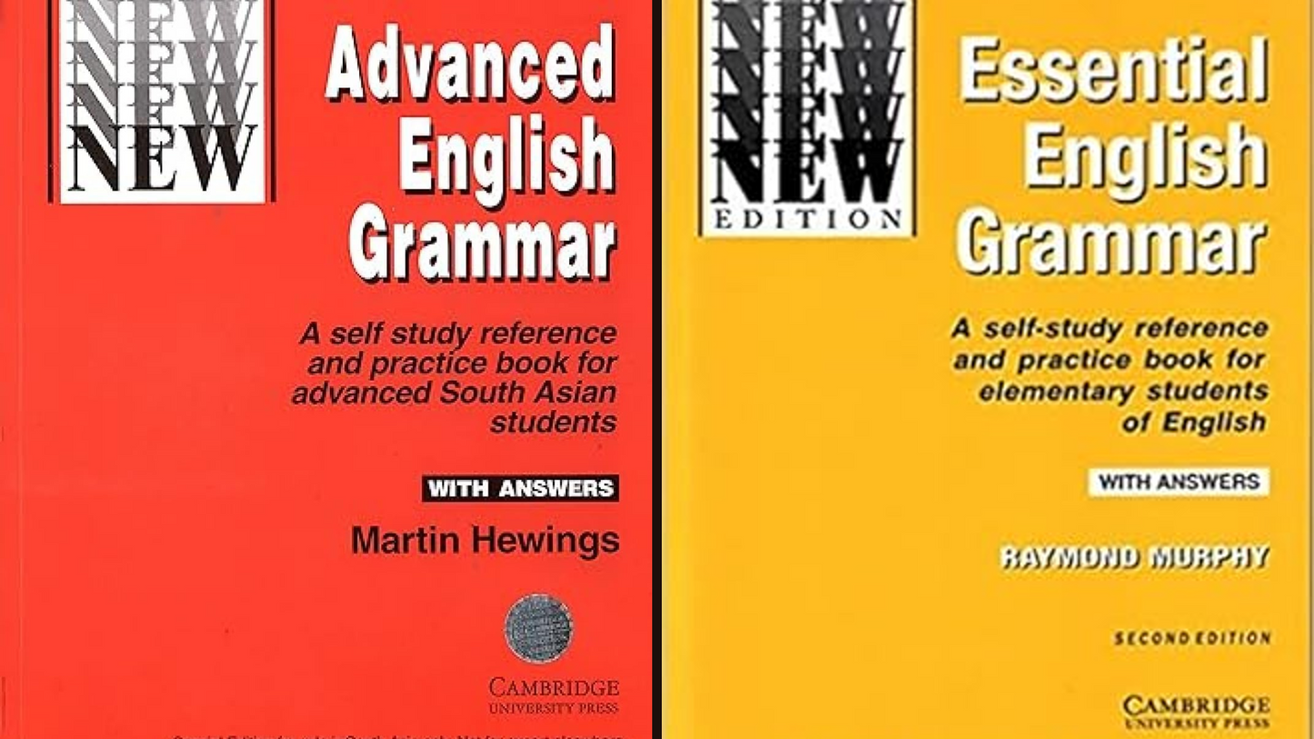 Cambridge Essential & Advanced English Grammar with Answers - Set of 2 Books