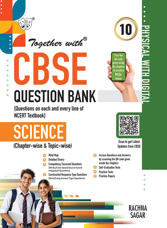 Together With Science (Physical with Digital) CBSE Question Bank For Class 10 - Latest for 2027 Session (Paperback)