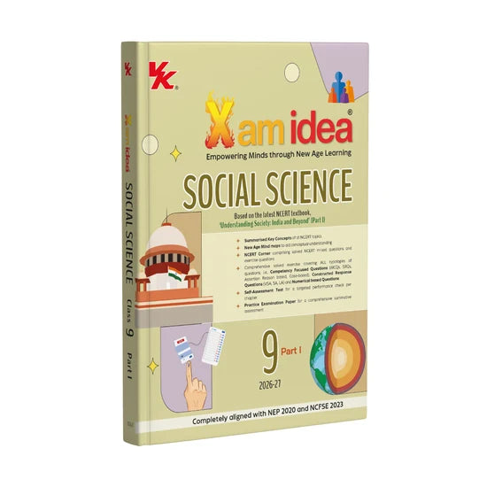 Xam Idea Social Science Class 9 _ Based on New NCERT Textbook "Understanding Society: India and Beyond Part 1" - Latest for 2027 Examinations (Paperback)
