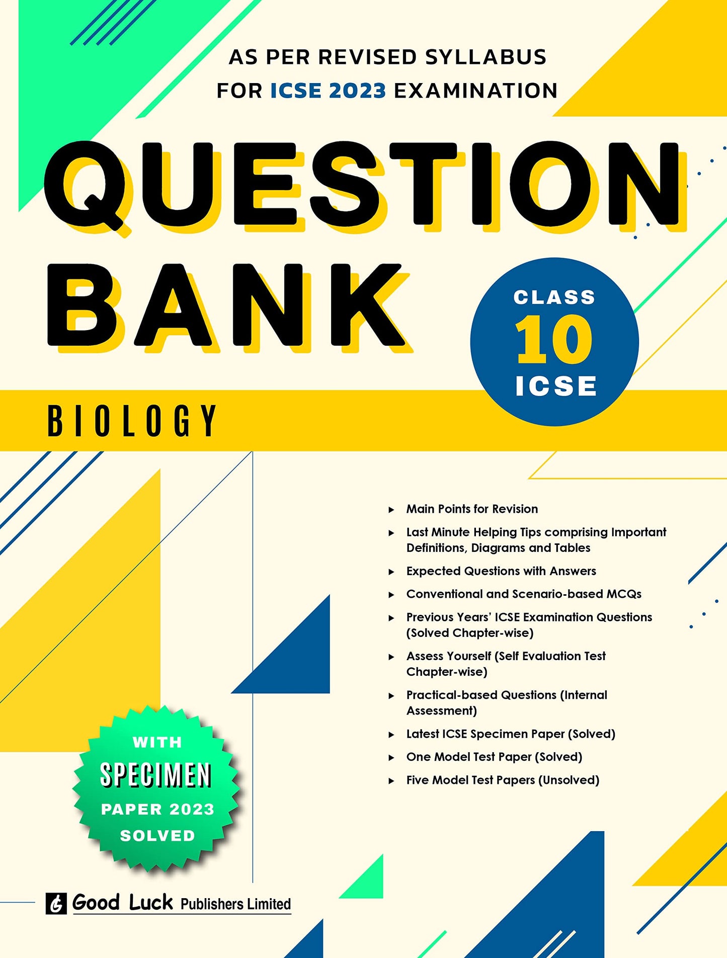 Goodluck Icse  Biology Question Bank
