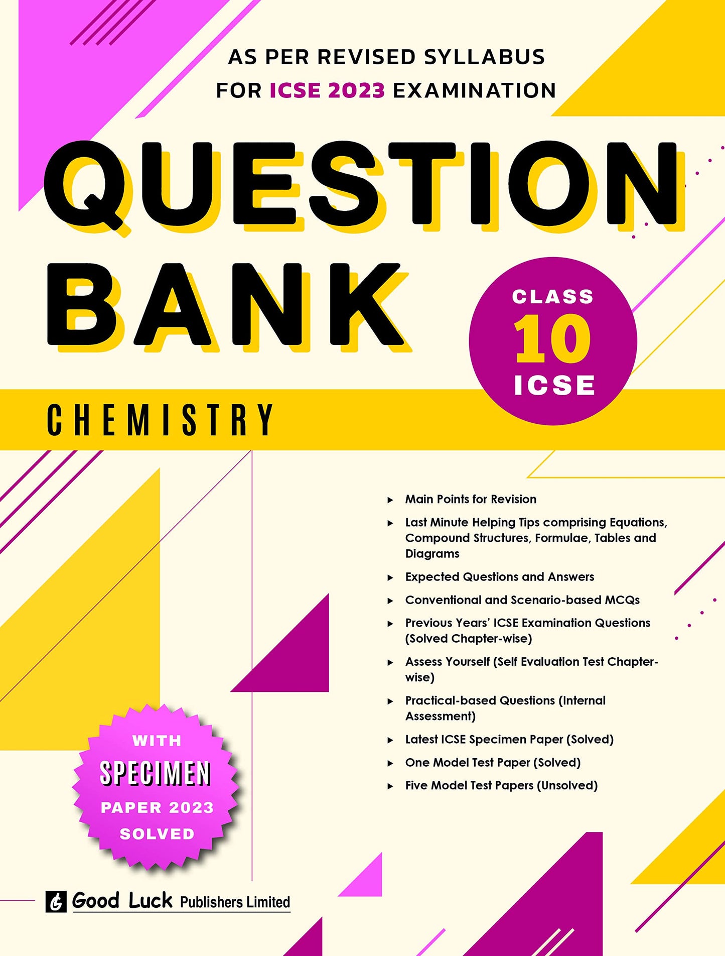 Good luck Question bank Chemistry 