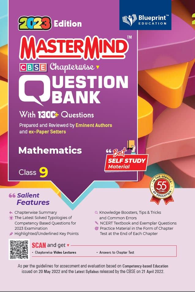 master mind cbse 9 mathematics question bank