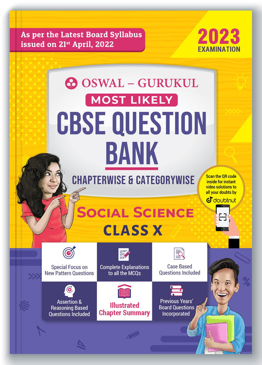 oswal gurukul cbse 10 social science question bank