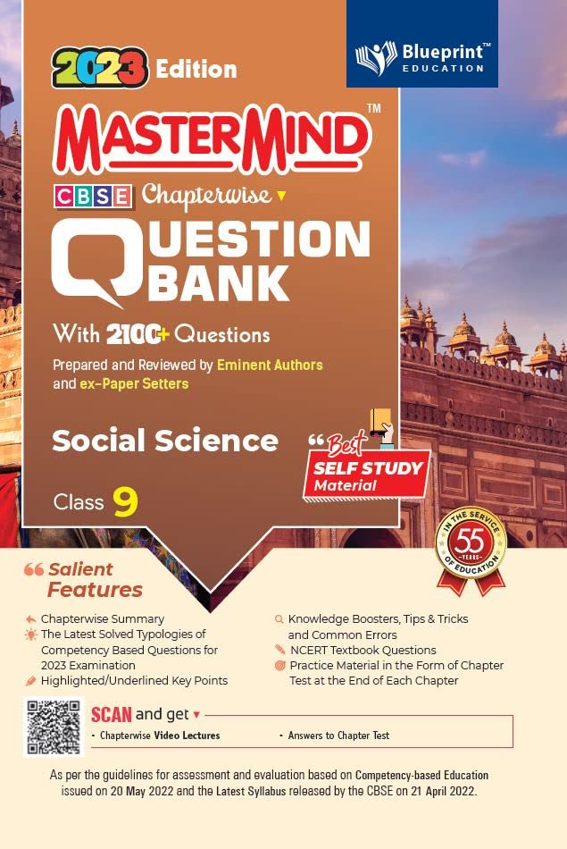 master mind cbse 9 social science question bank
